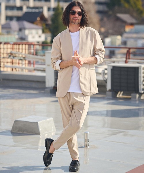 CAMBIO（カンビオ） ジャケット ノーカラージャケット mj9825