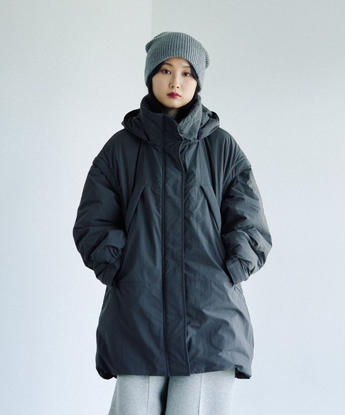 LEPSIM（レプシィム） コート アウター 「撥水加工付き」エアサーマル