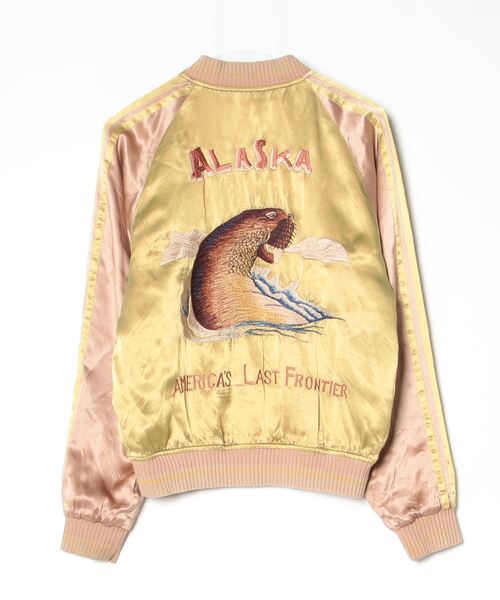 JELADOスカジャン アザラシアラスカ ビンテージ JELADOスカジャン