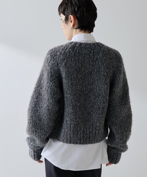 Whim Gazette（ウィム ガゼット） カーディガン ハンドニット