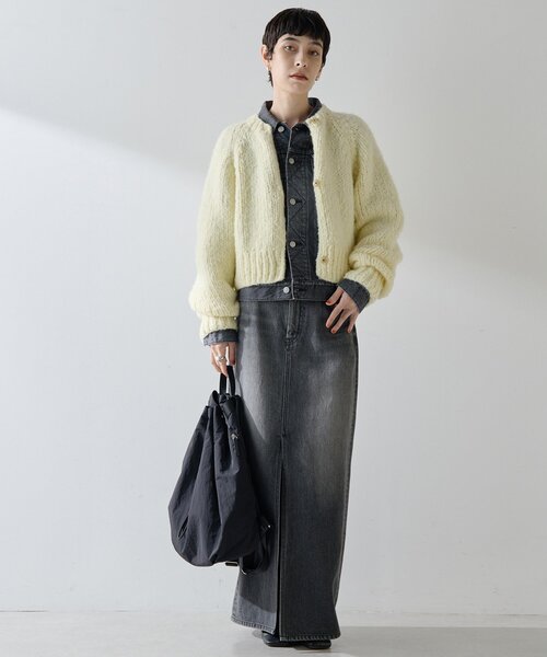 Whim Gazette（ウィム ガゼット） カーディガン ハンドニット