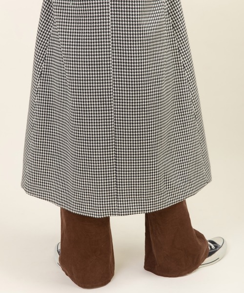 Dot and Stripes CHILD WOMAN コート 千鳥柄 Dot＆Stripes CHILD WOMAN