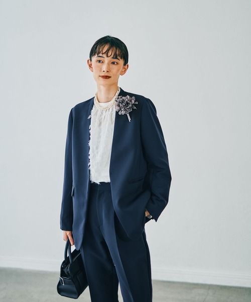 LEPSIM（レプシィム） ジャケット ノーカラージャケット 「入卒式