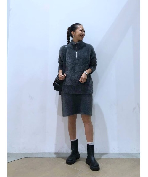 BAYFLOW（ベイフロー） スカート 「セットアップで着用可能」シャギー