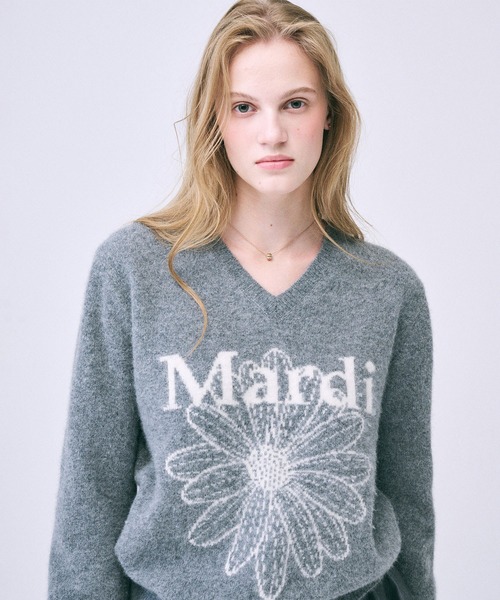 Mardi Mercredi（マルディメクルディ） ニット セーター RACCOON