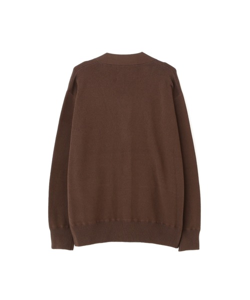 MHL.（エムエイチエル） カーディガン DRY WORN COTTON RIB メンズ