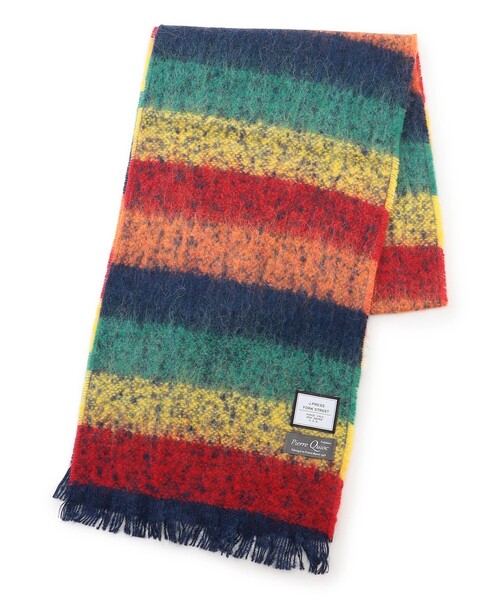 J.PRESS YORK STREET マフラー ストール 「WOMEN」QUIOC ボーダー