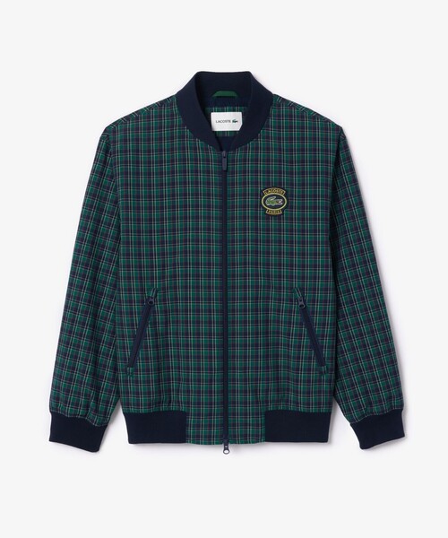 LACOSTE（ラコステ） ブルゾン アウター チェックバーシティジャケット