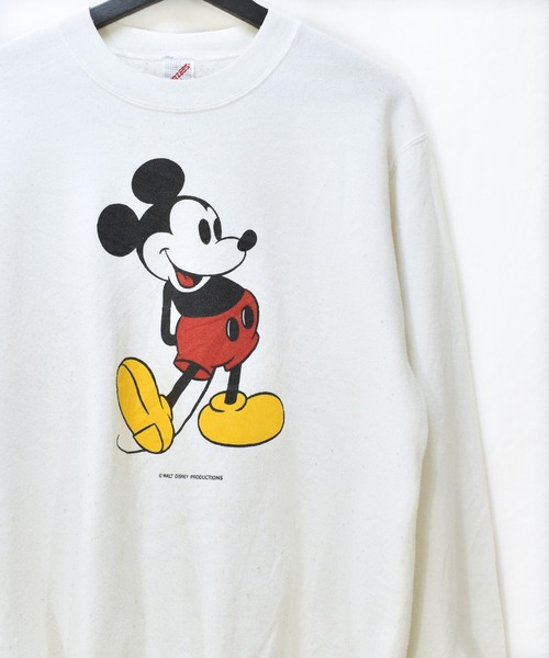 トレーナー スウェット 「ヴィンテージ古着」80-90's ミッキー