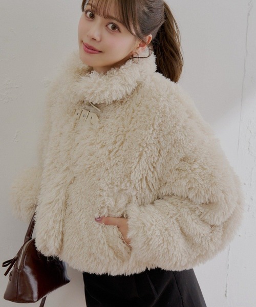 Chico（チコ） コート アウター 「REVIVAL」プードルコート レディース