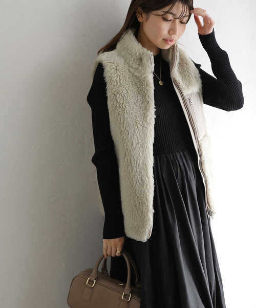 La TOTALITE（ラ トータリテ） ベスト ジレ 「TICCA/ティッカ」 WOOL