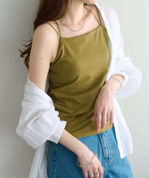 Discoat（ディスコート） キャミソール 「3サイズ展開」吸水速乾カップ