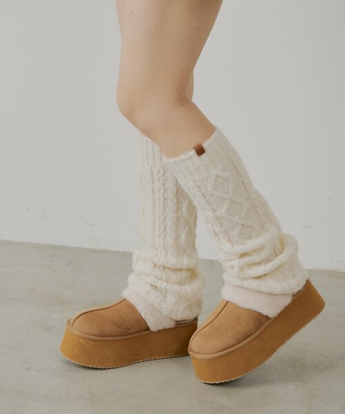 Chico（チコ） シューズ 2way厚底ムートンサボ レディース : ZOZOTOWN