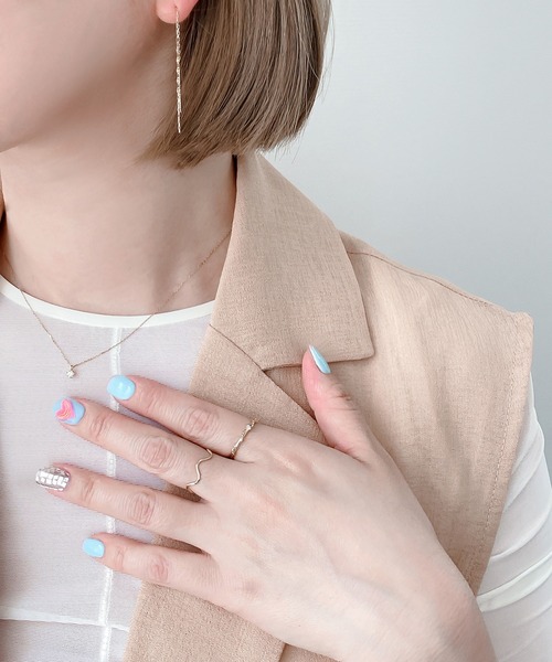 ESTELLE（エステール） ネックレス K10 イエローゴールド ダイヤモンド