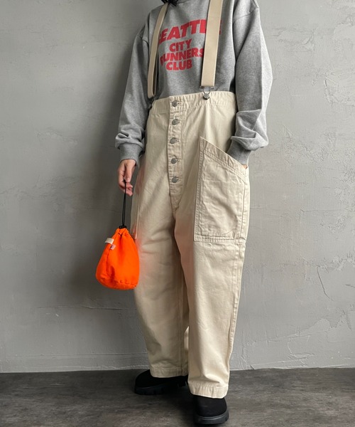 HARVESTY（ハーベスティ） サロペット オーバーオール サスペンダー