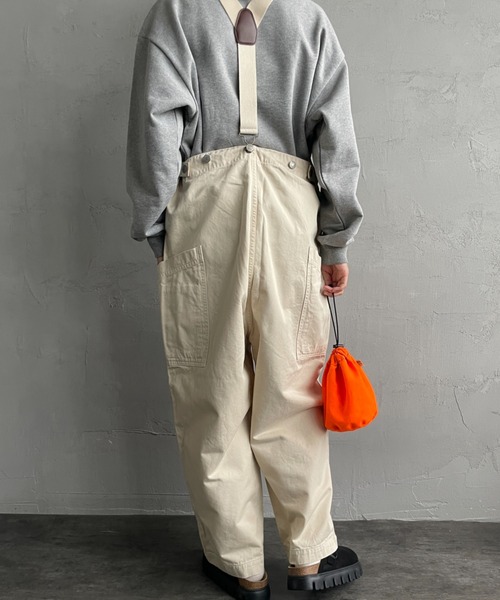 HARVESTY（ハーベスティ） サロペット オーバーオール サスペンダー