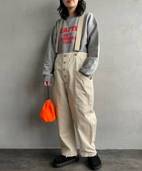 HARVESTY（ハーベスティ） サロペット オーバーオール サスペンダー