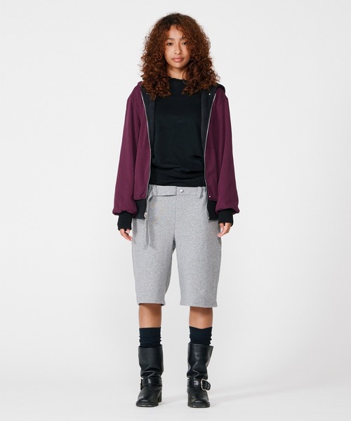 BEEDEN パーカー BLEACH DYE REVERSIBLE PARKER レディース : ZOZOTOWN