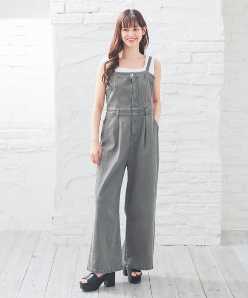 Honeys（ハニーズ） サロペット オーバーオール デニムオールインワン