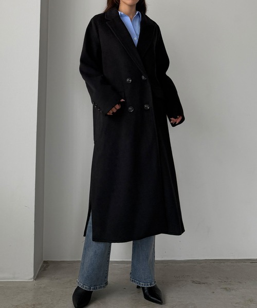 Louere（ルエレ） コート チェスターコート シャギーバックマーメイド