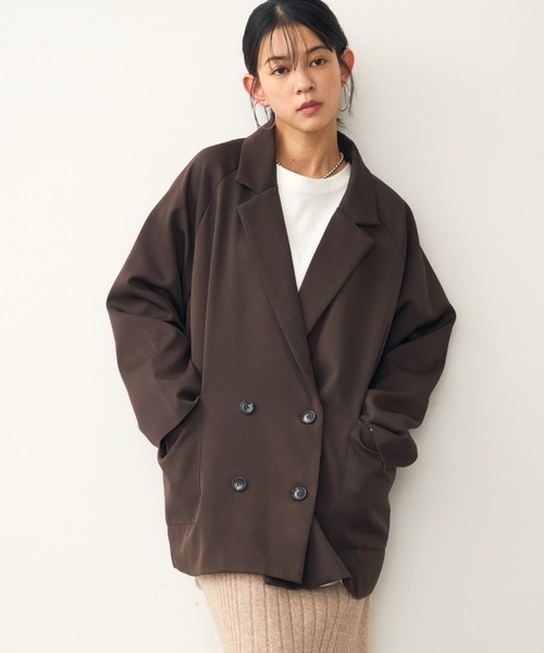 ジャケット テーラードジャケット オーバーサイズ ダブルテーラード