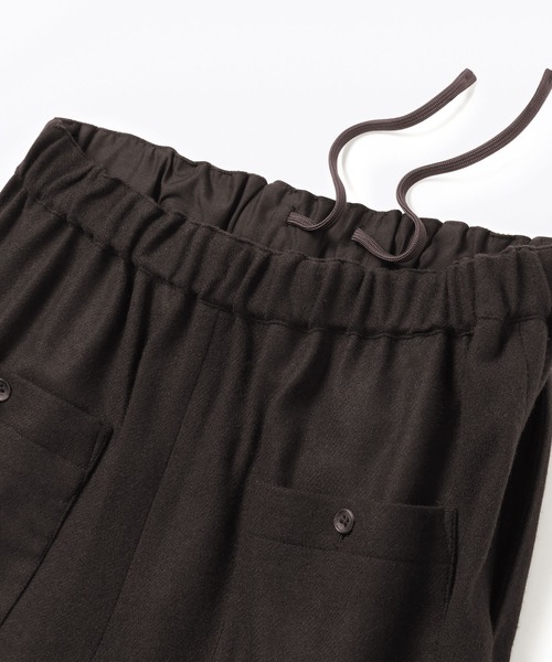 MUJI Labo パンツ 「MUJI Labo」紳士 カシミヤ混イージーパンツ メンズ