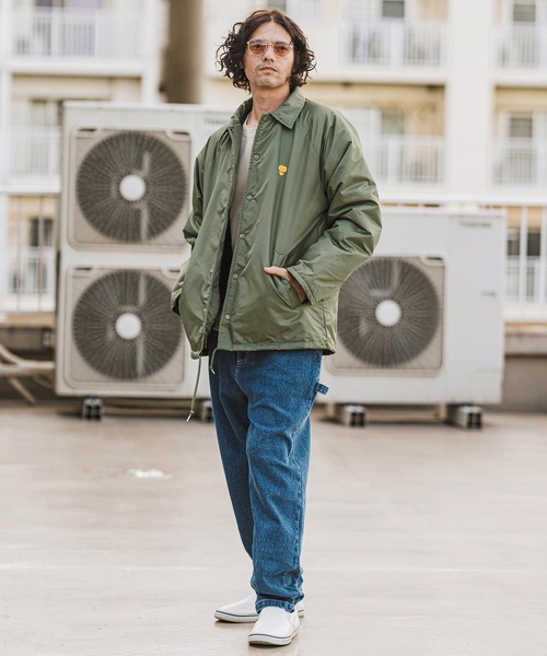 CAMBIO（カンビオ） ナイロンジャケット mj10319- Skull×Appleワン