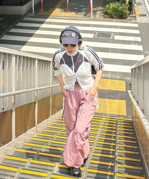 Alley Tokyo パンツ コルセットパラシュートパンツ レディース