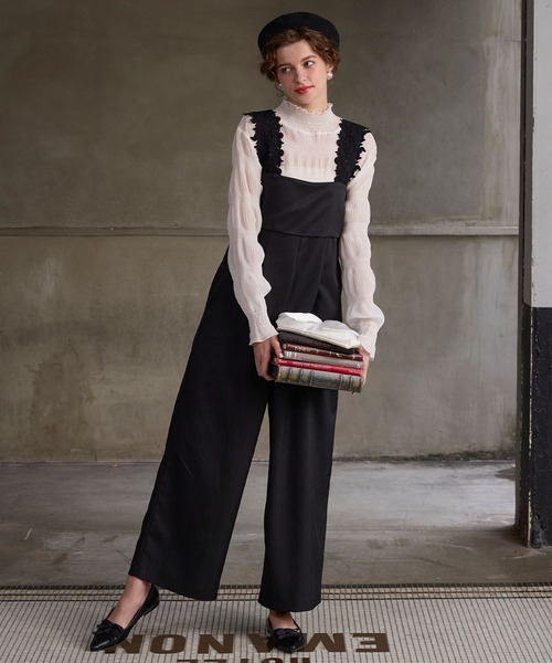 NOBLE（ノーブル） オールインワン - ブラック レディース : ZOZOTOWN