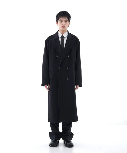 CONZ チェスターコート コート DOUBLE BREASTED CHESTER COAT メンズ