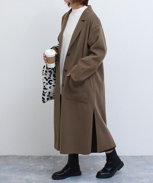 Social GIRL（ソーシャルガール） コート チェスターコート タック