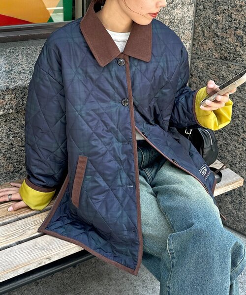 CPCM（シーピーシーエム） ブルゾン アウター 襟コーデュロイ