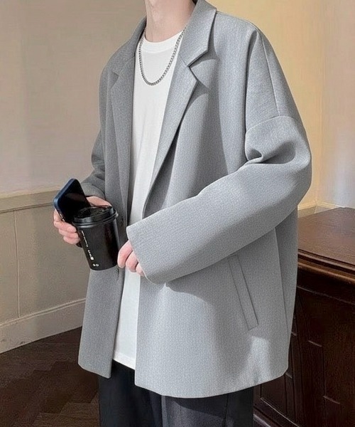 link lot ジャケット テーラードジャケット オーバーサイズリラックス