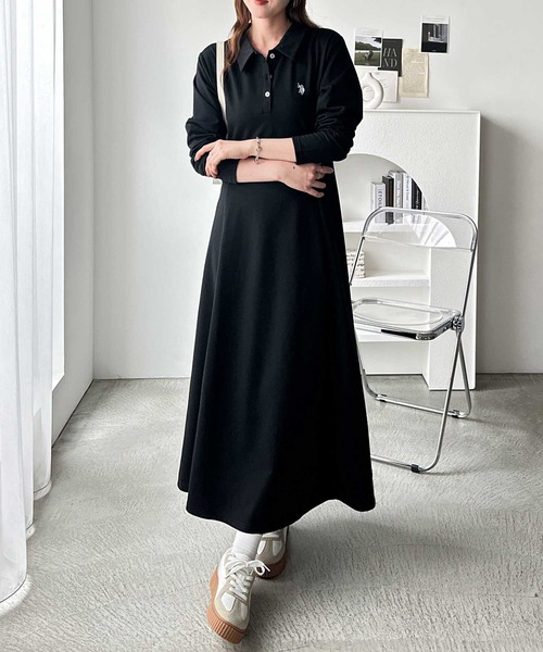 LAUREN RALPH LAUREN（ローレン ラルフローレン） ワンピース ボタン