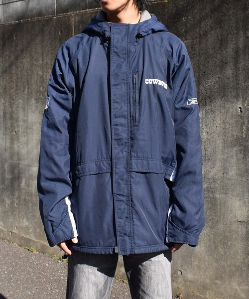 NBA/NFL/NHL/MLB ナイロンジャケット 「ヴィンテージ古着」Reebok×NFL