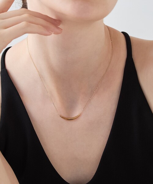 ete（エテ） ネックレス 「ONLINE Limited」 クレセントムーン