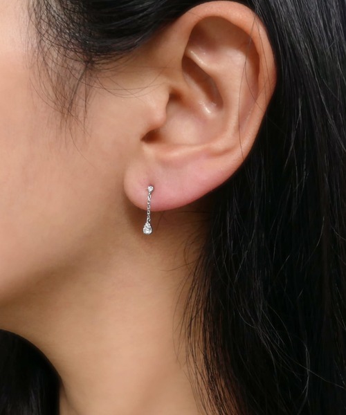 VENDOME AOYAMA（ヴァンドーム青山） ピアス プラチナ ダイヤモンド