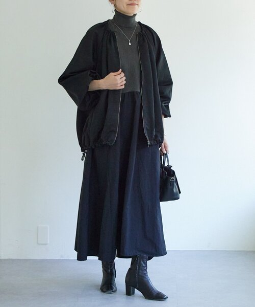 BEARDSLEY（ビアズリー） ワンピース ニットコンビギャザーワンピース