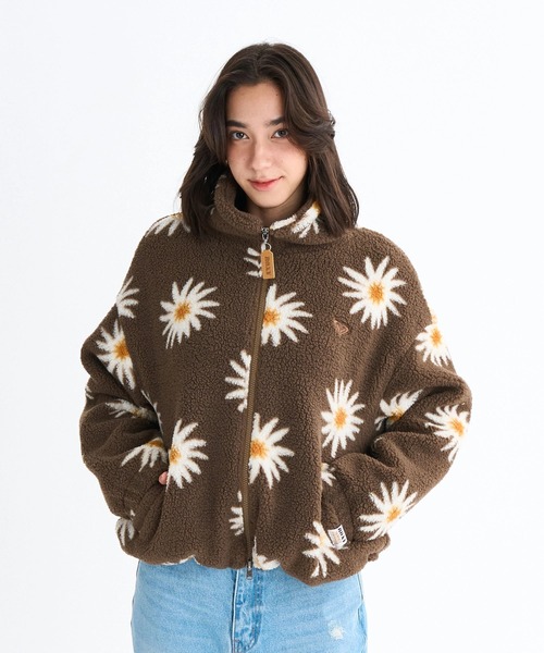 ROXY（ロキシー） ブルゾン アウター ALL DAY /ロキシーフラワー柄