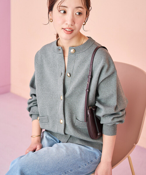 FREAK'S STORE（フリークスストア） カーディガン 限定展開 金ボタン