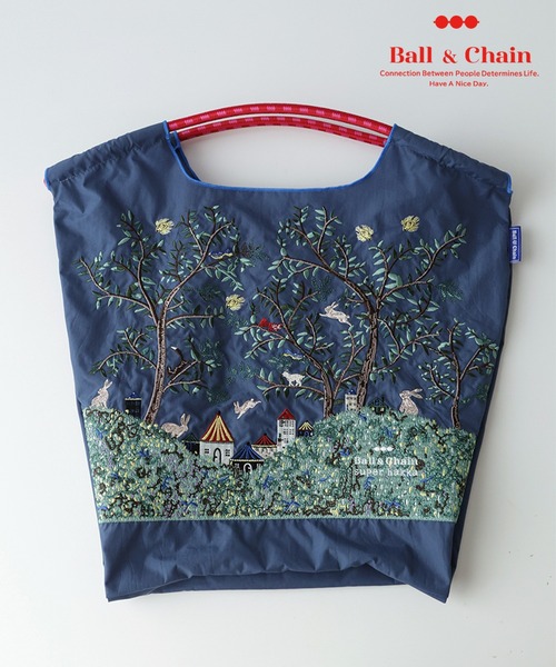 SUPER HAKKA（スーパーハッカ） トートバッグ SUPER HAKKA×Ball＆Chain