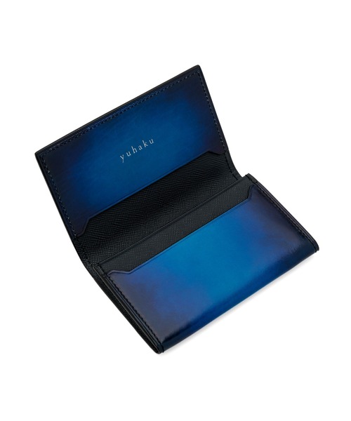 yuhaku（ユハク） 名刺入れ 「YUHAKU/ユハク」本革 名刺入れ レザー
