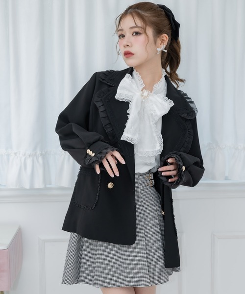 クチュールバイロジータ ジャケット テーラードジャケット レース