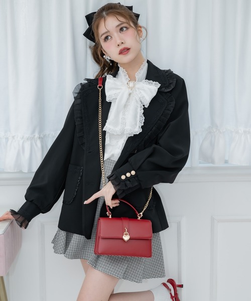 クチュールバイロジータ ジャケット テーラードジャケット レース