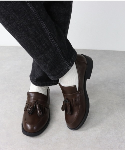 AAA+（サンエープラス） ローファー AAA / マニッシュ タッセル