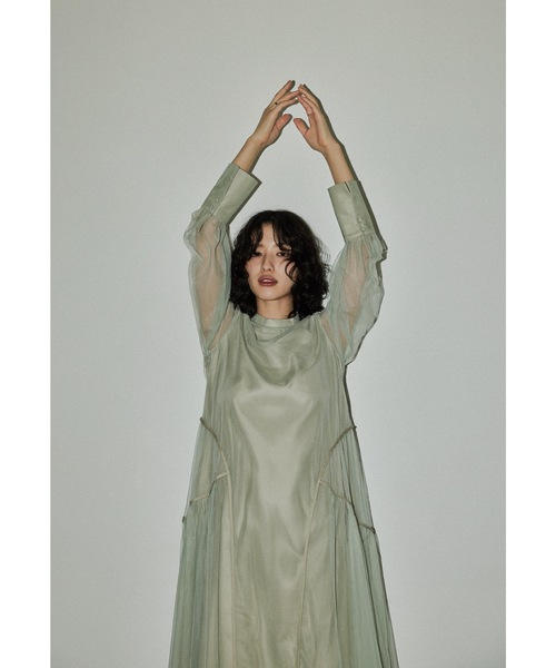 niana（ニアナ） ドレス チュールパイピングAラインドレス マタニティ