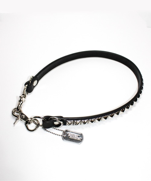 THE MILES ウォレットチェーン ガレージウダガワ ピラミッドスタッズ