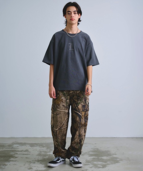 Revo. カーゴパンツ 「 裾絞り可能2WAY 」リアルツリーカモ ミリタリー