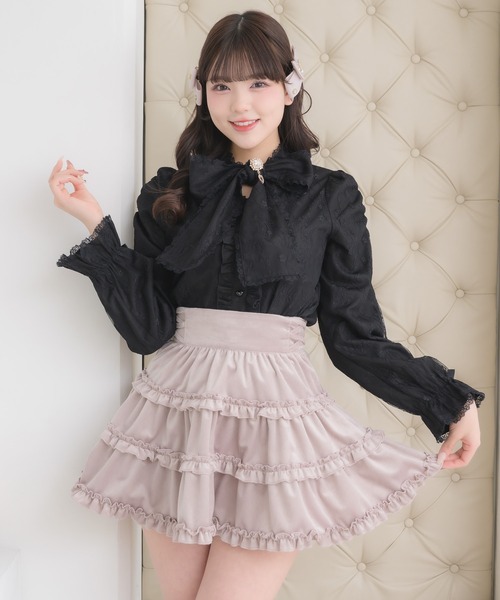 ROJITA（ロジータ） セットアップ ベロアビスチェ＋スカート