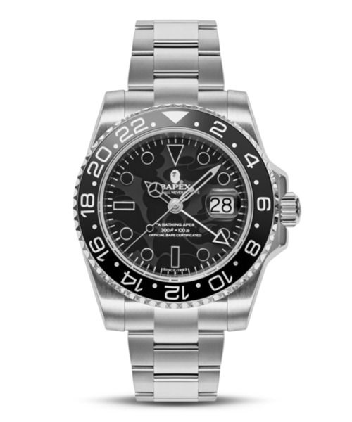 A BATHING APE（アベイシングエイプ） 腕時計 TYPE 2 BAPEX COLOR CAMO